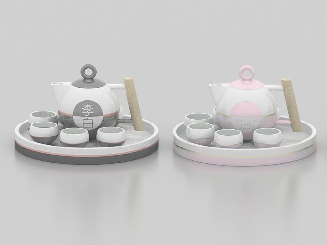 李白文創設計茶具類|工業/產品|生活用品|張小軍royzhang