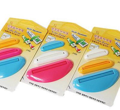【Tube Zero韓國擠牙膏器套裝 3P牙膏擠壓器 創意擠牙】價格_廠家_圖片 -